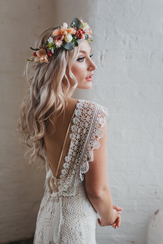 wedding  Flower Crown