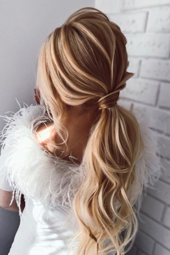 The Twisted Pony wedding hairstyle