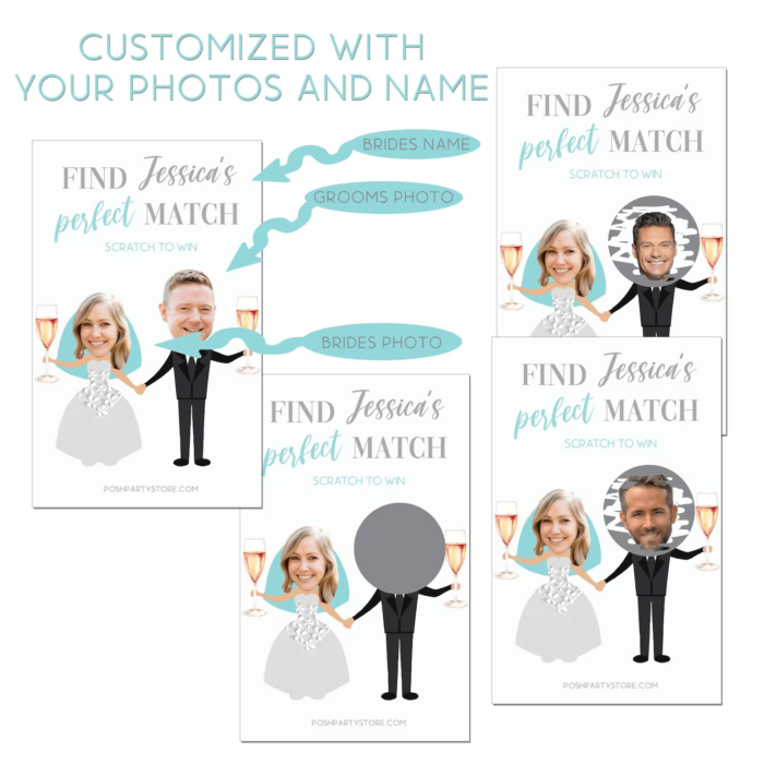 the perfect match bridal shower game