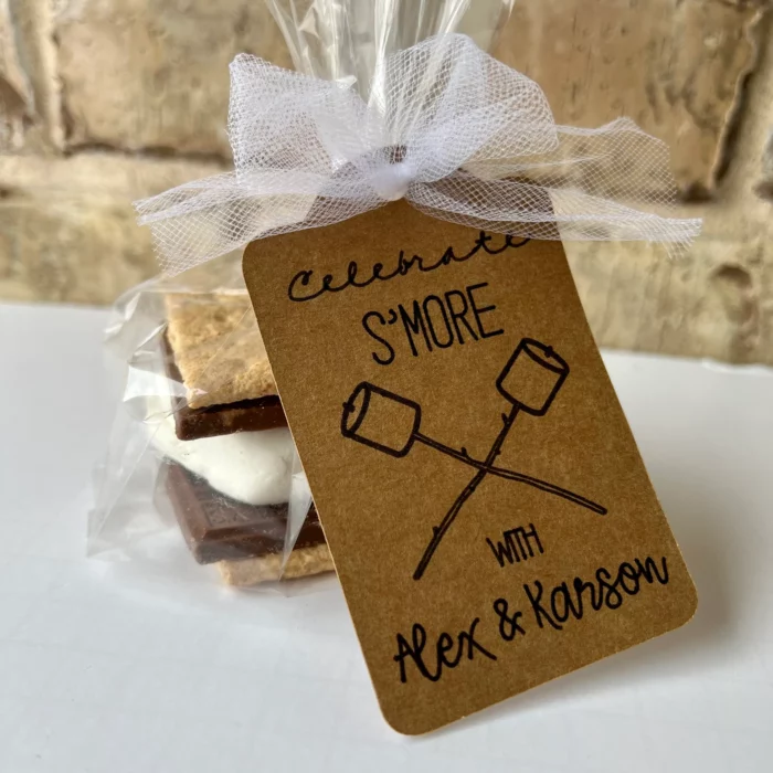 S'mores kits wedding favors