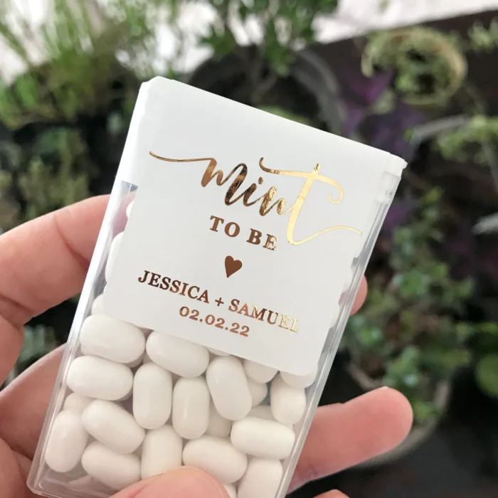 Customized Candy wedding favors