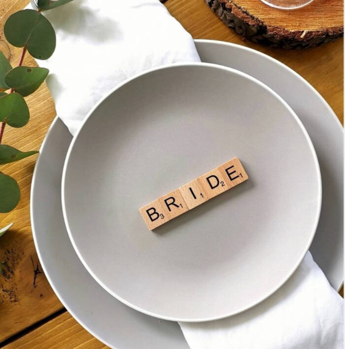 Scrabble Magnets wedding favors